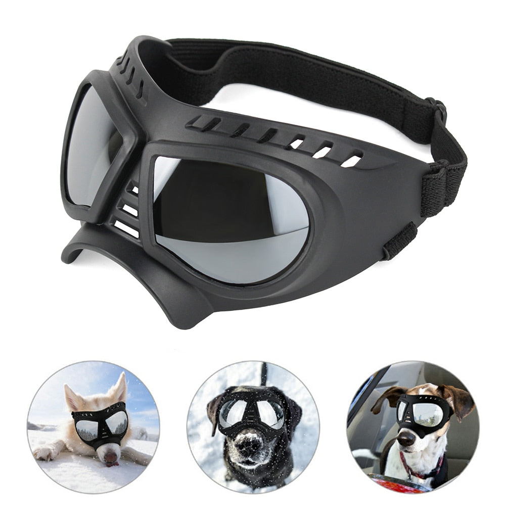 Dog Sunglasses / Goggles Provide Eye Protection and Are Cool Looking