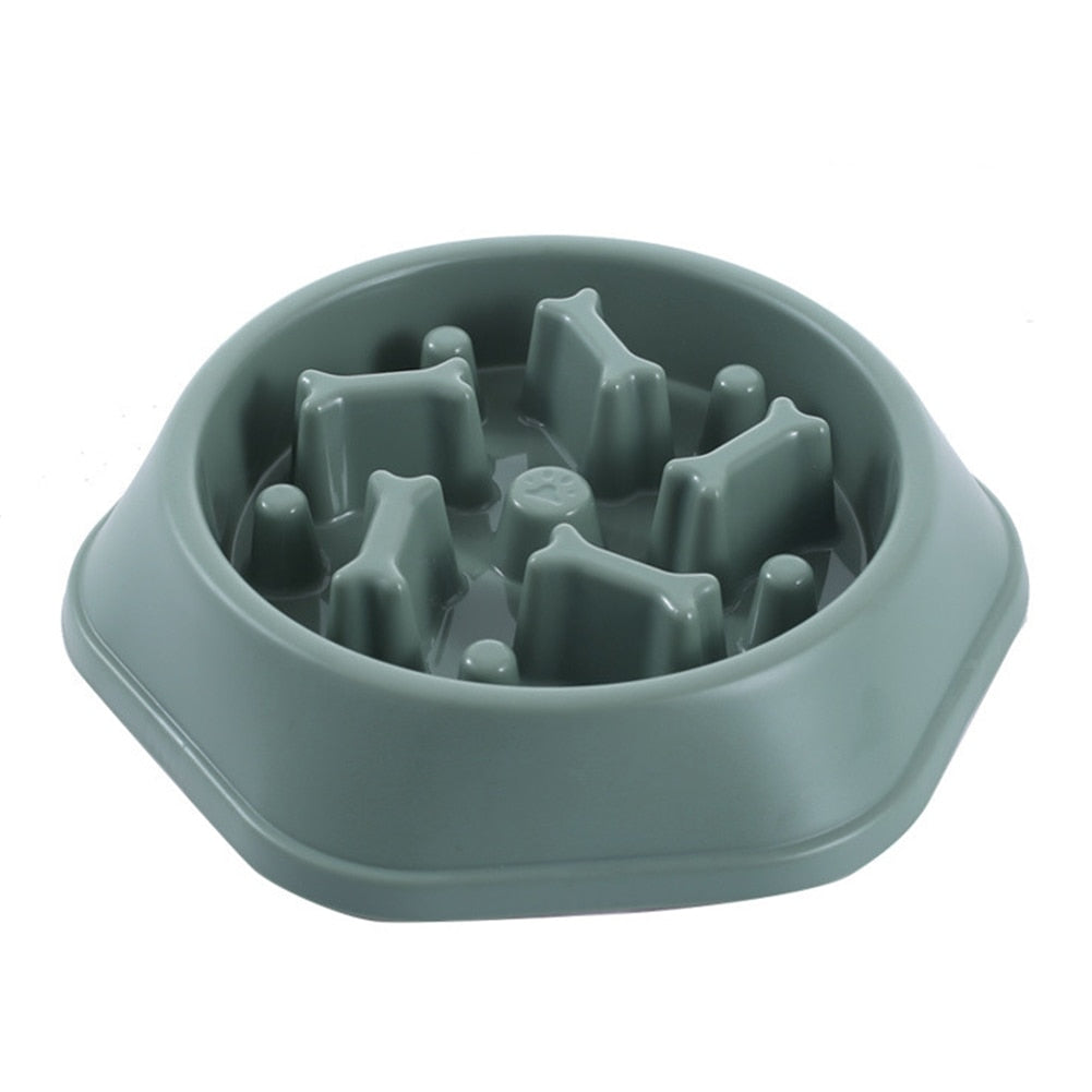 New Dog/Pet Food Bowls Slows Down Eating