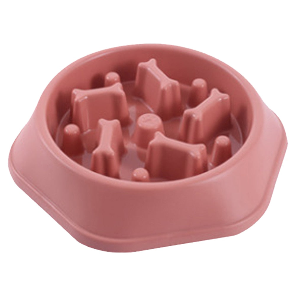 New Dog/Pet Food Bowls Slows Down Eating