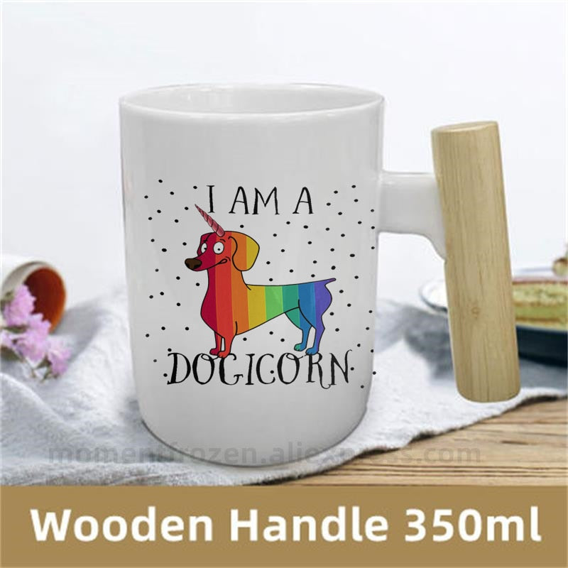 Dachshund Dog Lovers Whimsical Coffee Mugs