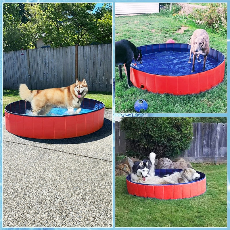 Foldable Pet / Dog Swimming Pool / Wash Tub