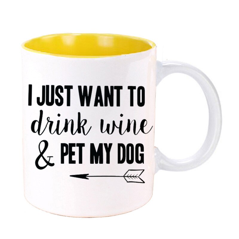 Pet Lovers Are Special & Drink Wine From A Dog Coffee Mug