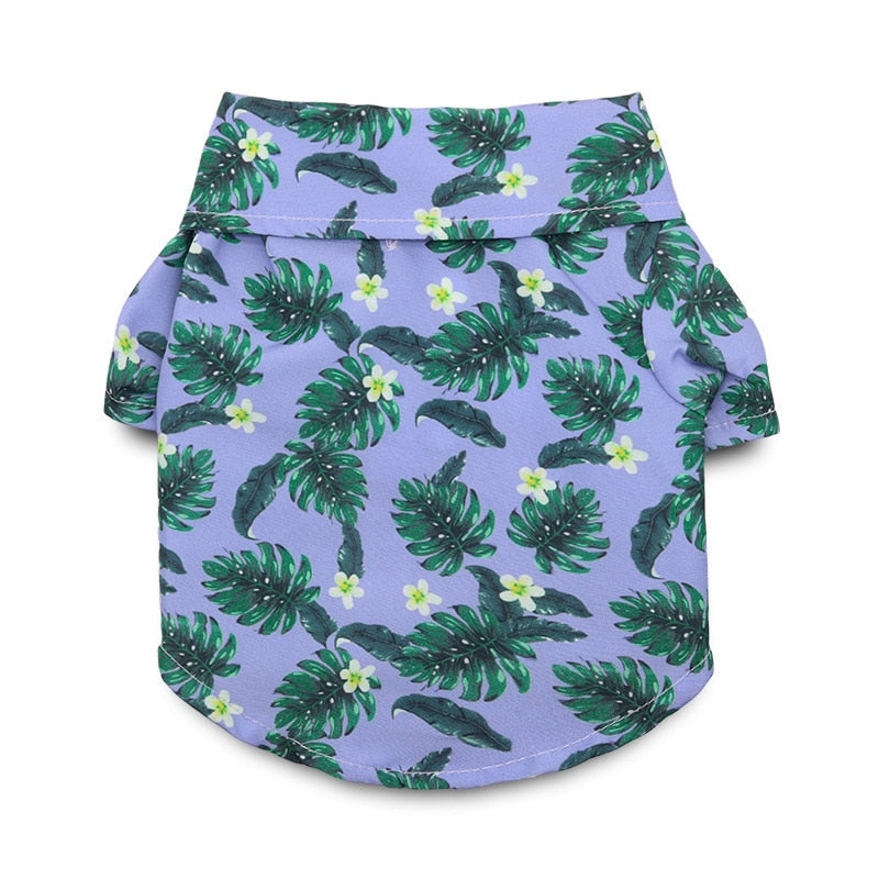 Bright Hawaii & Floral Shirts for Small Dogs & Puppies