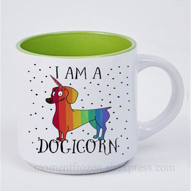 Dachshund Dog Lovers Whimsical Coffee Mugs