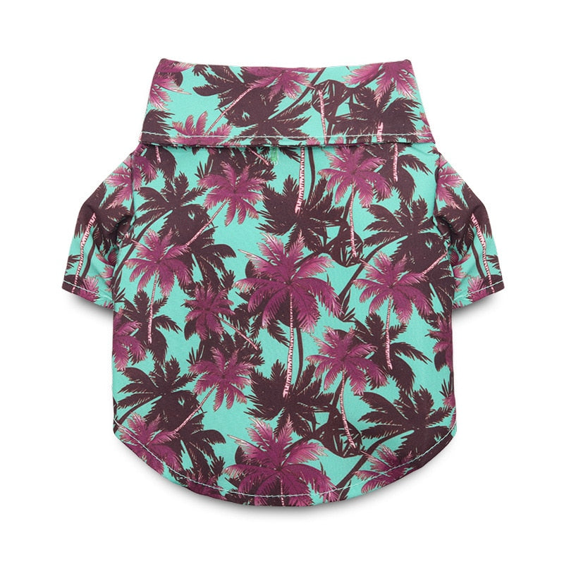 Bright Hawaii & Floral Shirts for Small Dogs & Puppies