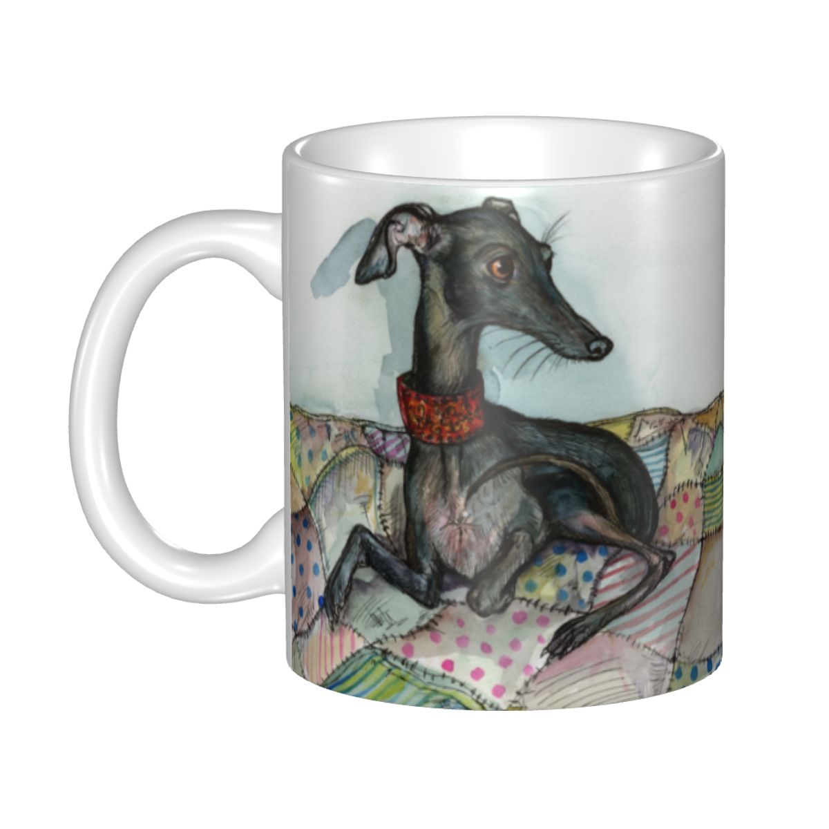 Italian Greyhound Dog Lovers Coffee Mug DIW Mug Wrap