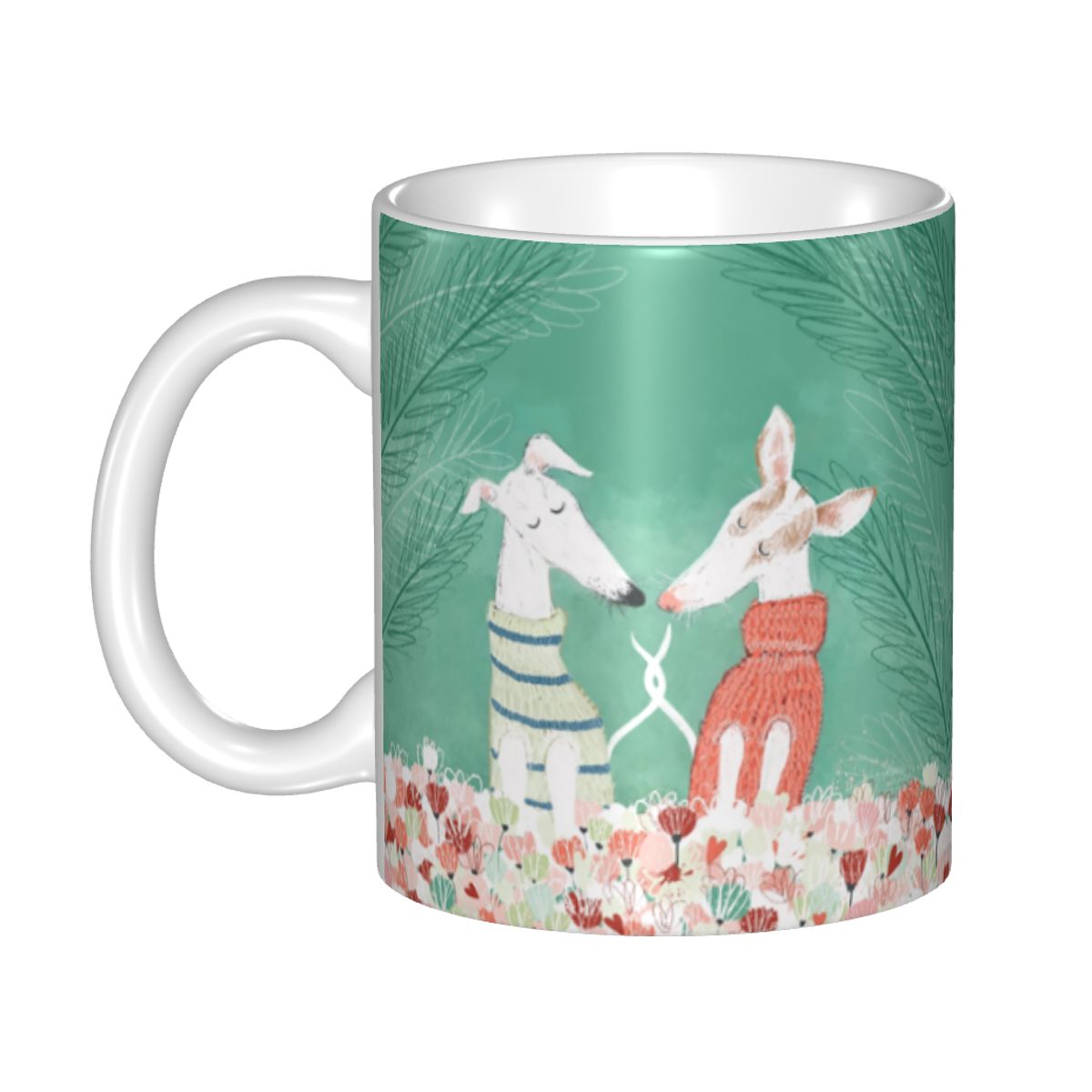 Italian Greyhound Dog Lovers Coffee Mug DIW Mug Wrap