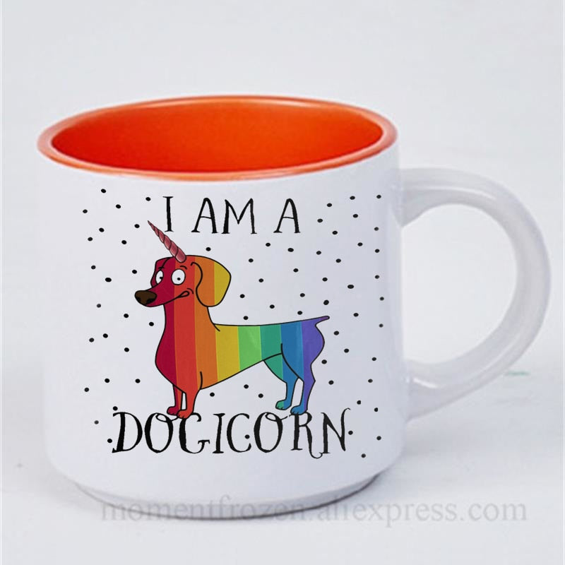 Dachshund Dog Lovers Whimsical Coffee Mugs