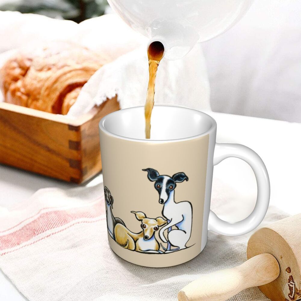 Italian Greyhound Dog Lovers Coffee Mug DIW Mug Wrap