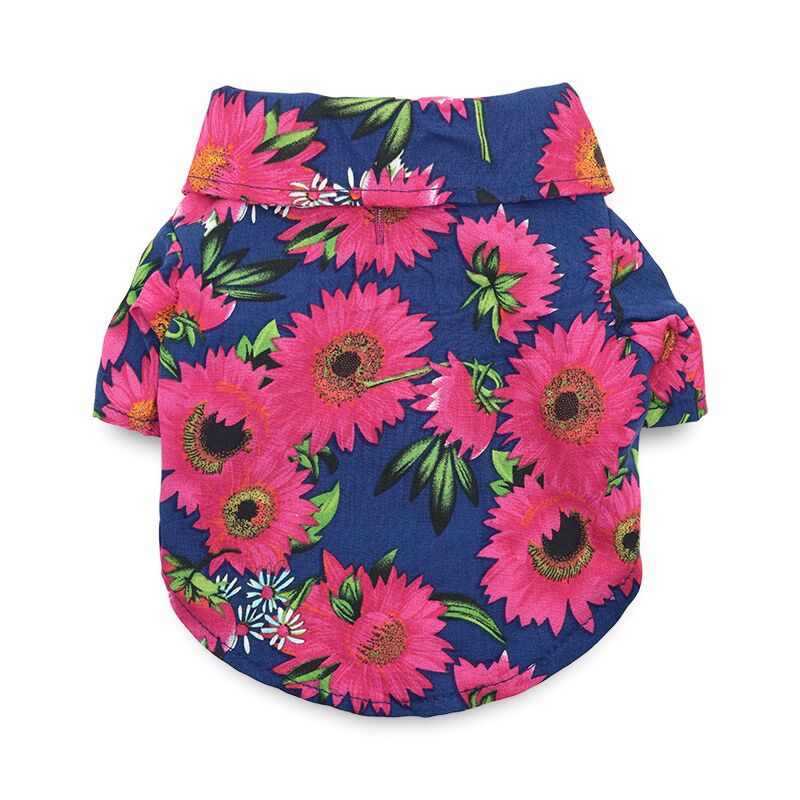 Bright Hawaii & Floral Shirts for Small Dogs & Puppies