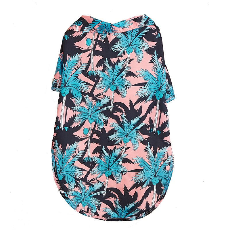 Bright Hawaii & Floral Shirts for Small Dogs & Puppies