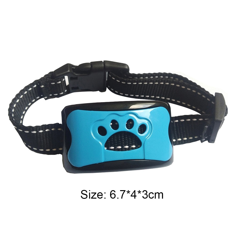 Dog Anti Barking Collar, Adjustable Ultrasonics, 7 Sensitivities, Waterproof, Rechargeable