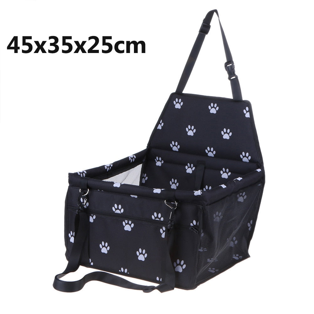 Dog Waterproof Pet Dog Carrier Car Seat Bag Blanket Folding Dog Car Seat Cover Pad Portable Car Travel Accessories For Pet Dogs