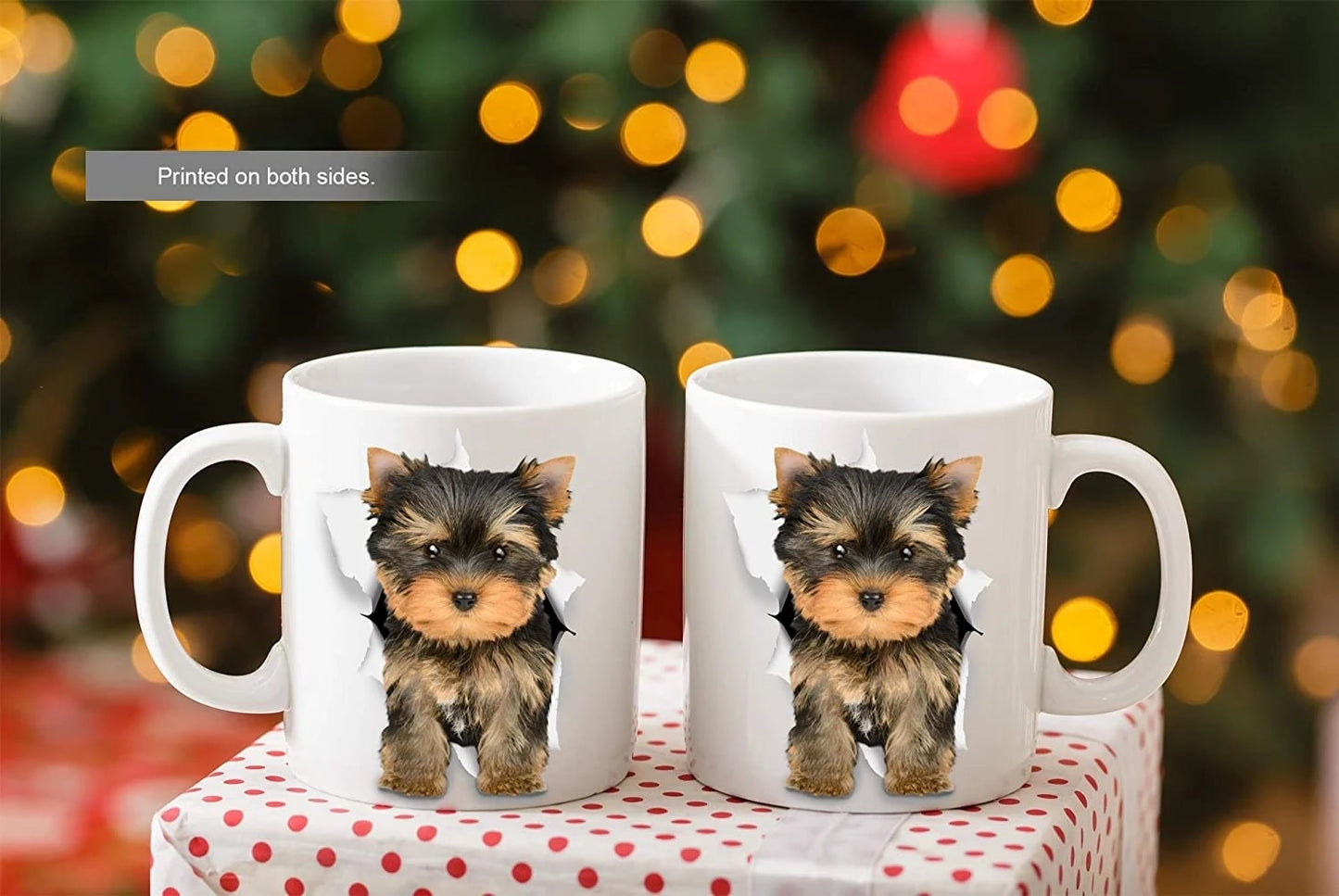 Adorable Yorkie Puppy Dog Lovers Coffee Mug