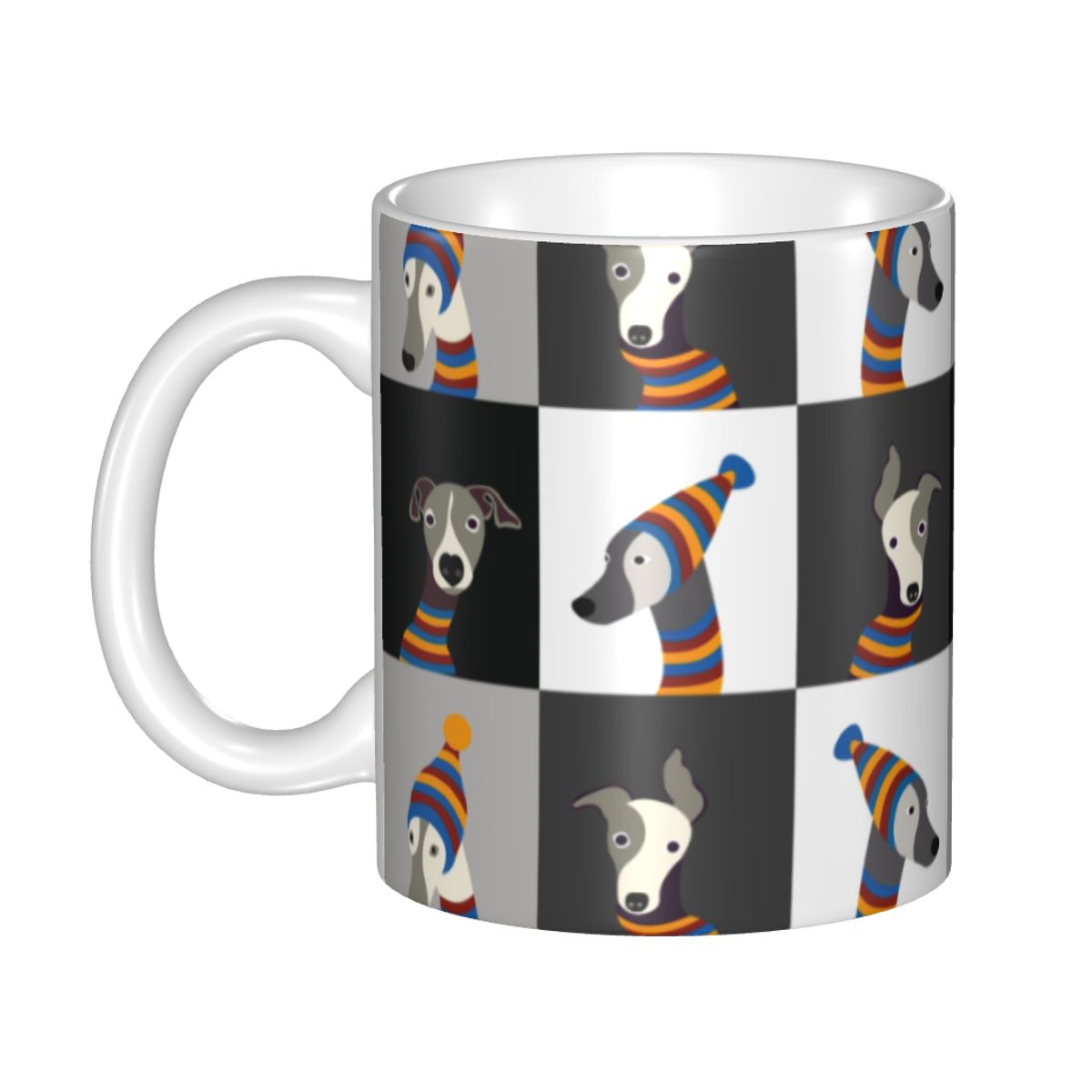 Italian Greyhound Dog Lovers Coffee Mug DIW Mug Wrap