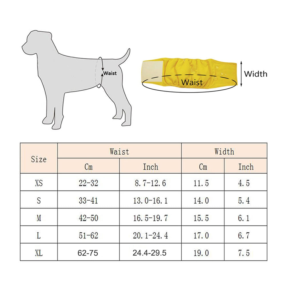 Male Dog Physiological (Urination) Wrap