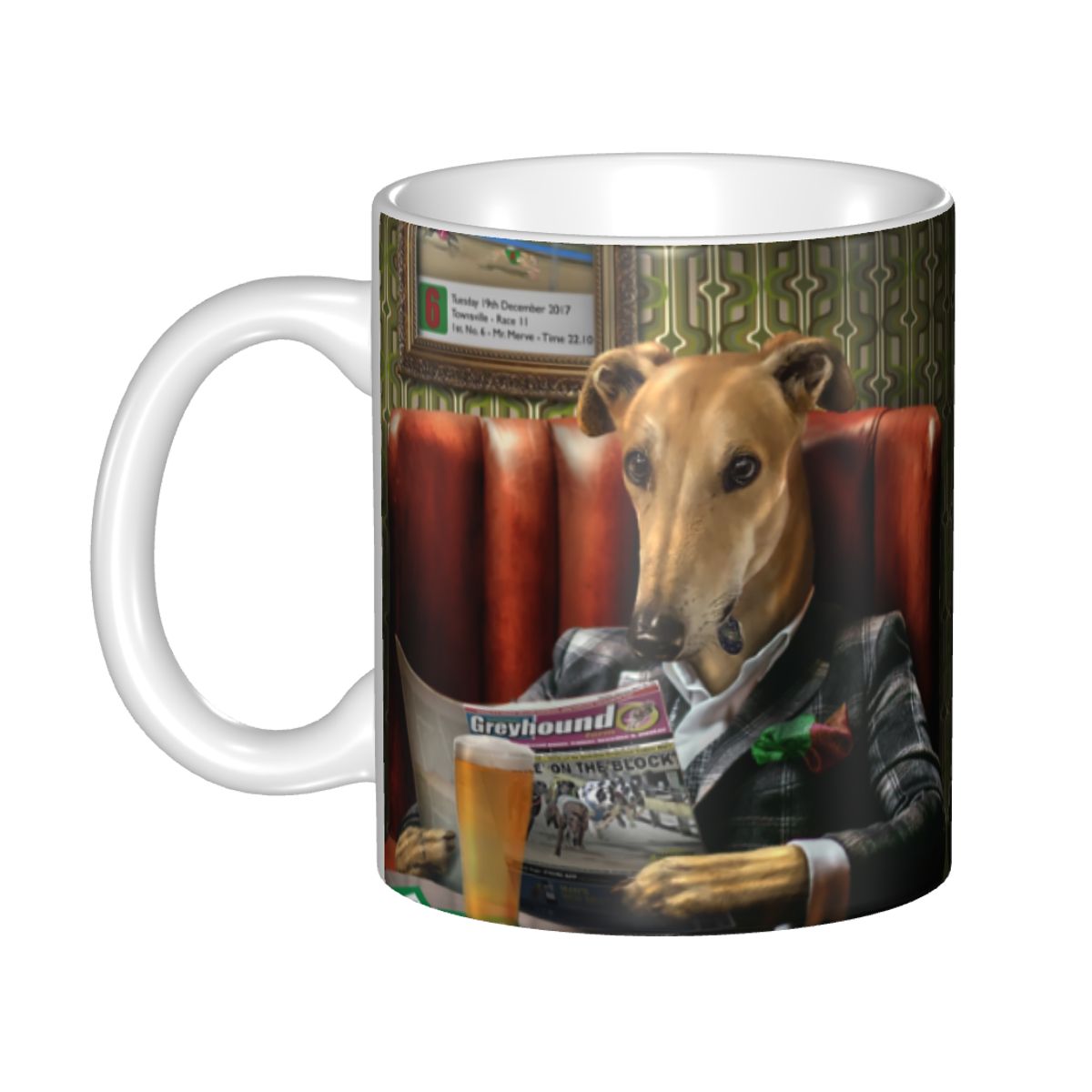 Italian Greyhound Dog Lovers Coffee Mug DIW Mug Wrap