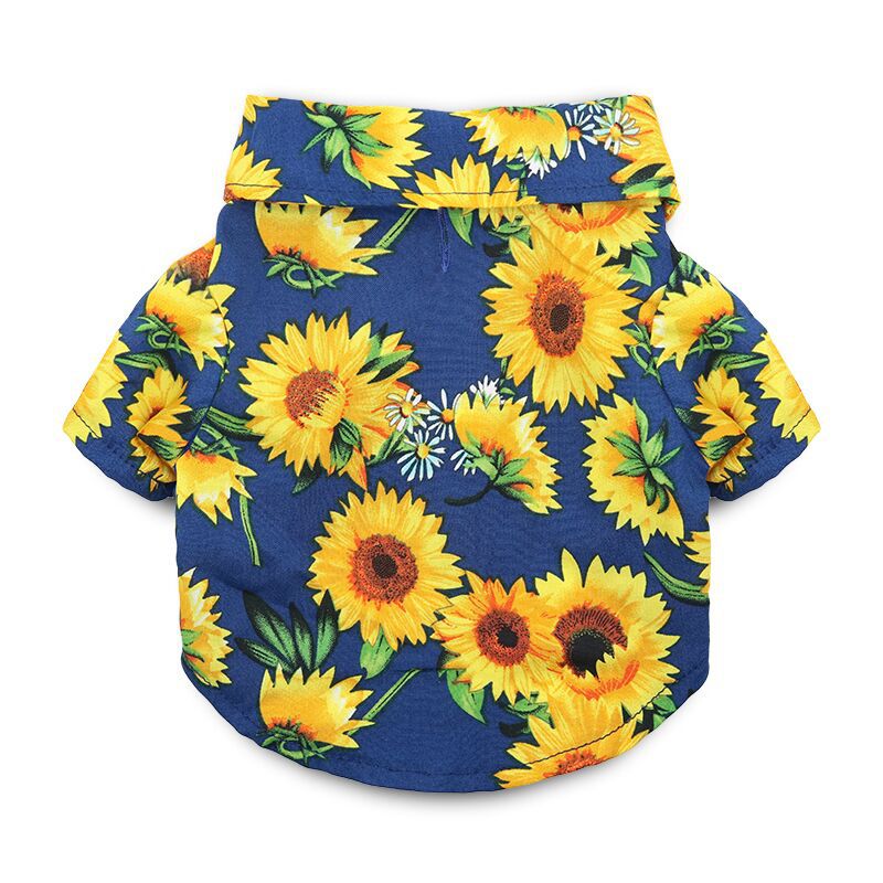 Bright Hawaii & Floral Shirts for Small Dogs & Puppies