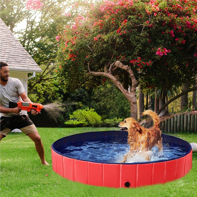 Foldable Pet / Dog Swimming Pool / Wash Tub