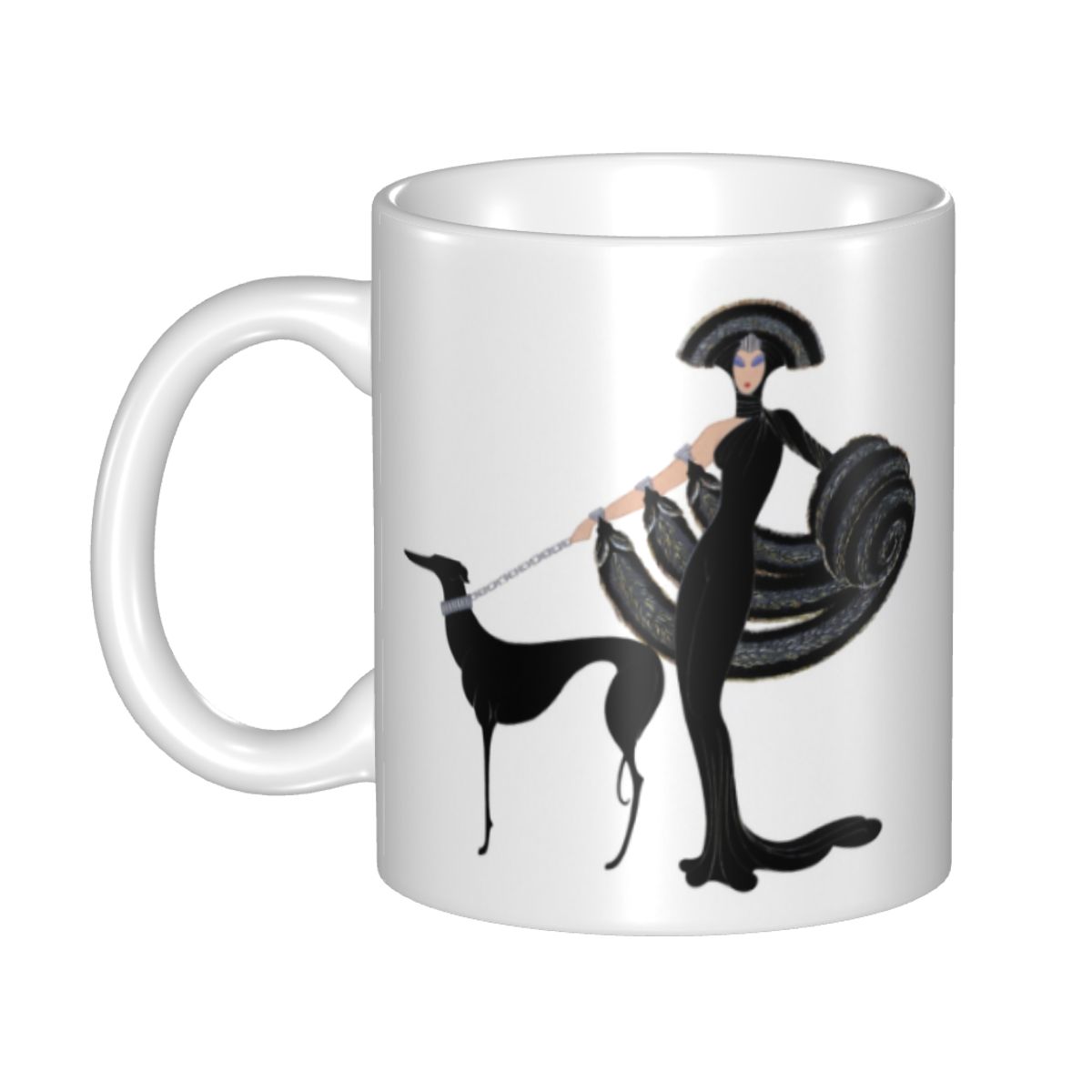 Italian Greyhound Dog Lovers Coffee Mug DIW Mug Wrap