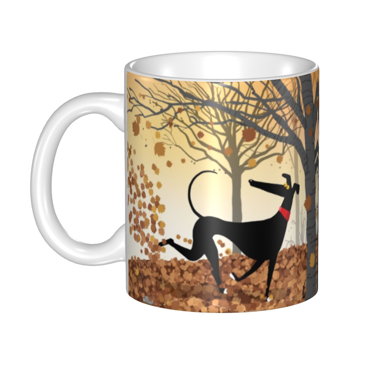 Italian Greyhound Dog Lovers Coffee Mug DIW Mug Wrap