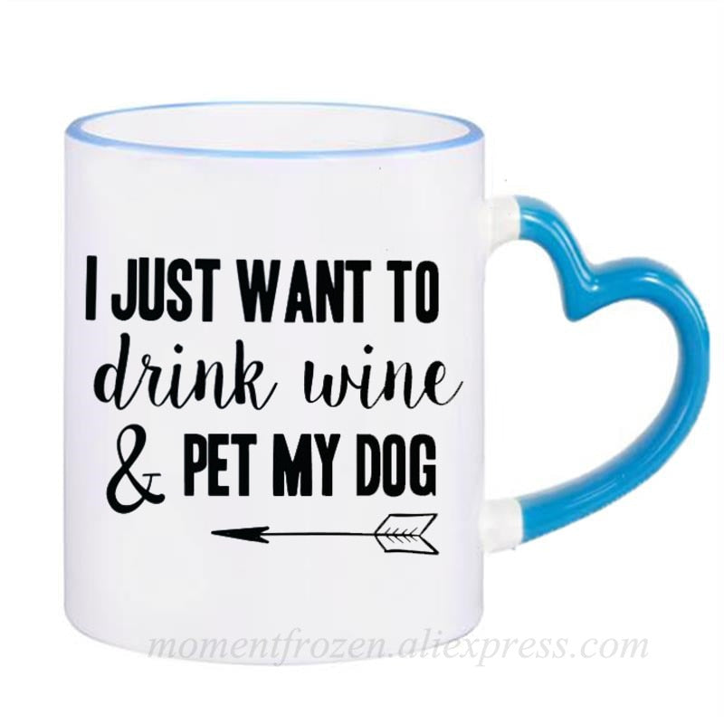 Pet Lovers Are Special & Drink Wine From A Dog Coffee Mug