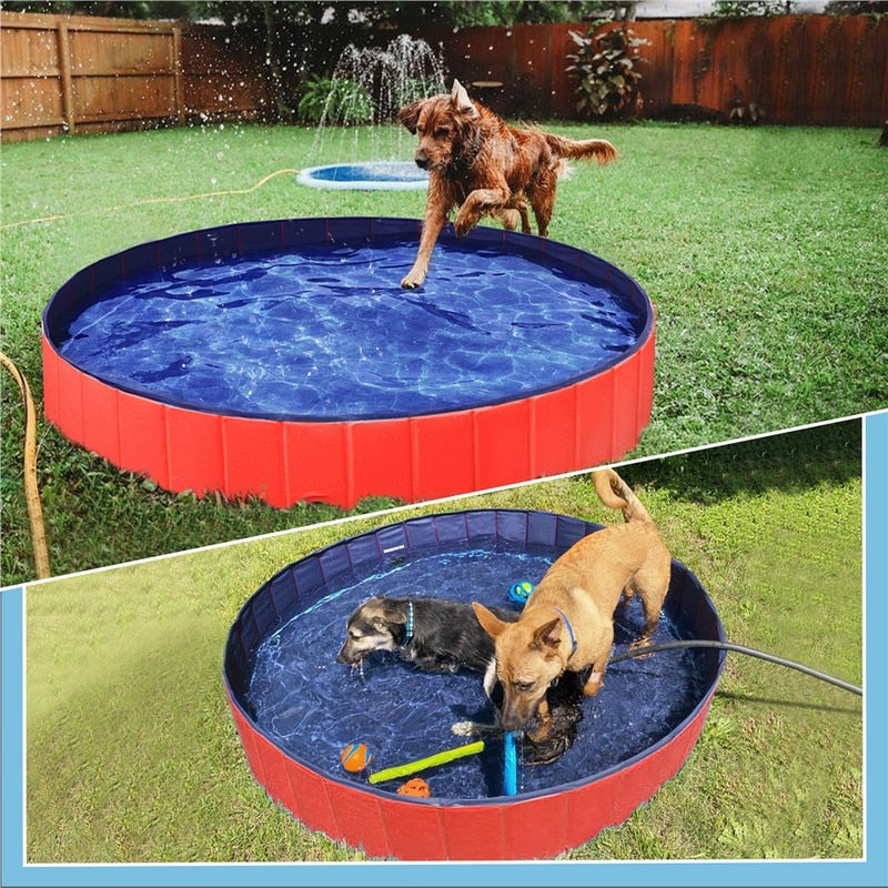 Foldable Pet / Dog Swimming Pool / Wash Tub