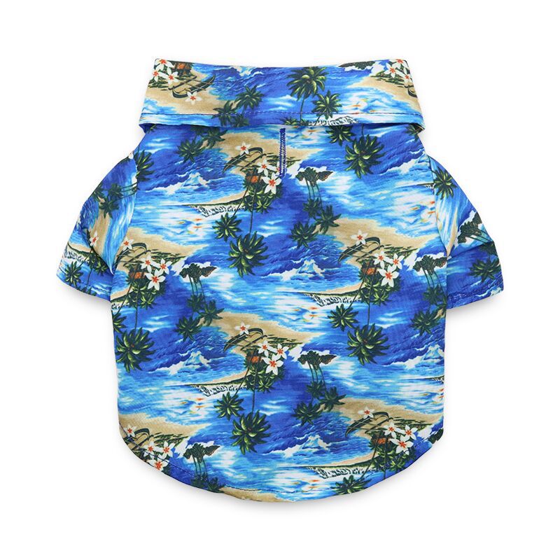 Bright Hawaii & Floral Shirts for Small Dogs & Puppies