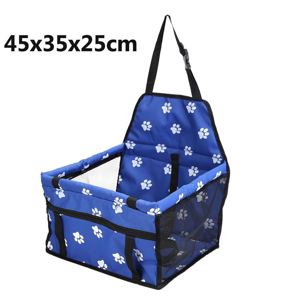 Dog Waterproof Pet Dog Carrier Car Seat Bag Blanket Folding Dog Car Seat Cover Pad Portable Car Travel Accessories For Pet Dogs