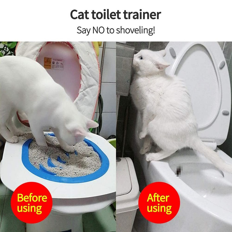 Cat Toilet Trainer Kit - mypreciousfurbabies