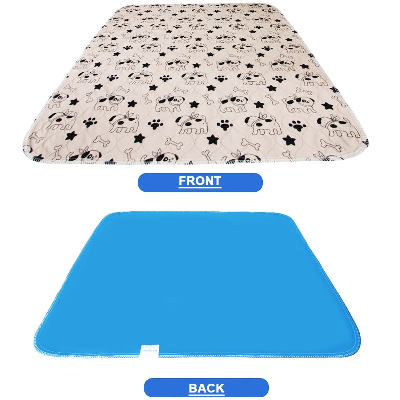 Pet Waterproof Reusable Mat for Pet Bed & Training, Machine Washable