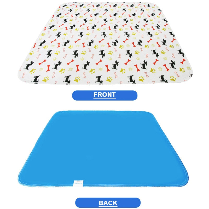 Pet Waterproof Reusable Mat for Pet Bed & Training, Machine Washable