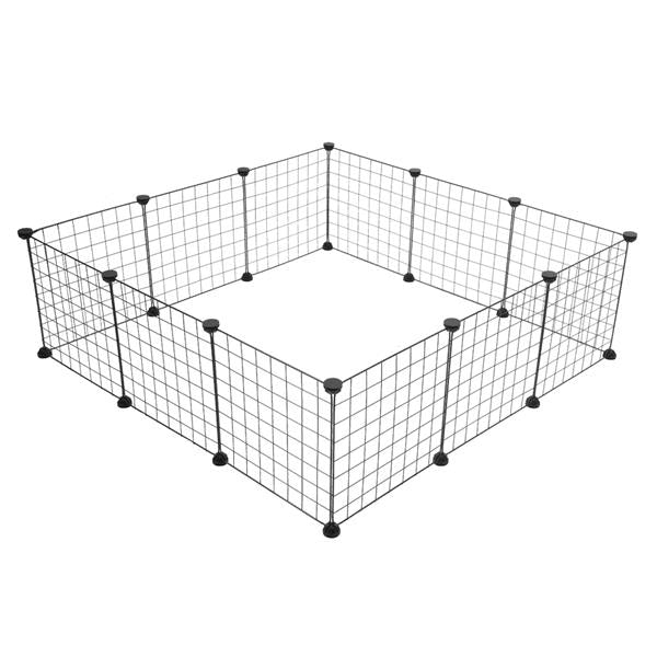 Pet Portable Metal Wire Yard Fence, Adjustable, Easy Assembly