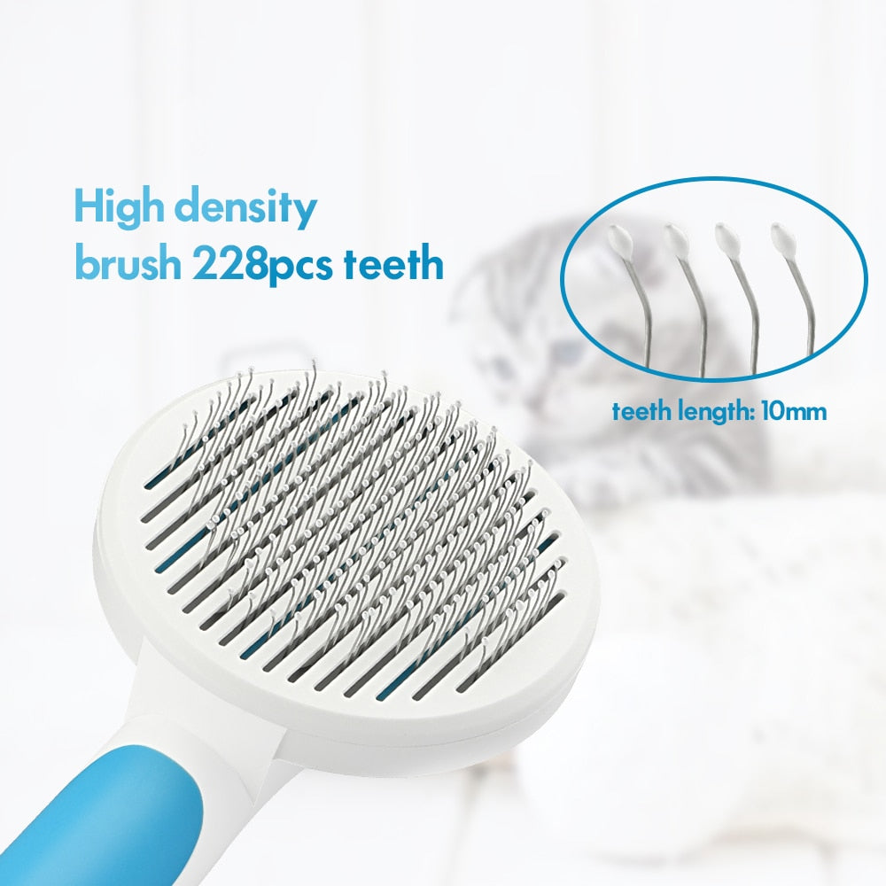 Pet Comb Removes Hairs, Soft Massage Brush, Hair Cleaner