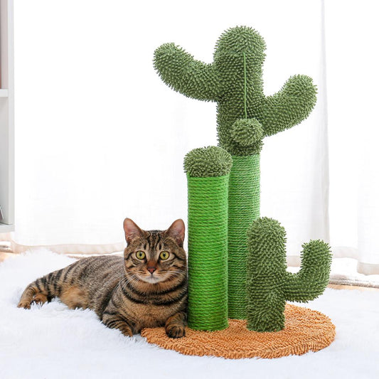 Multiple Cactus Cat Scratching Post’s w/Multiple Configurations and Sizes for Young and Adult Cats