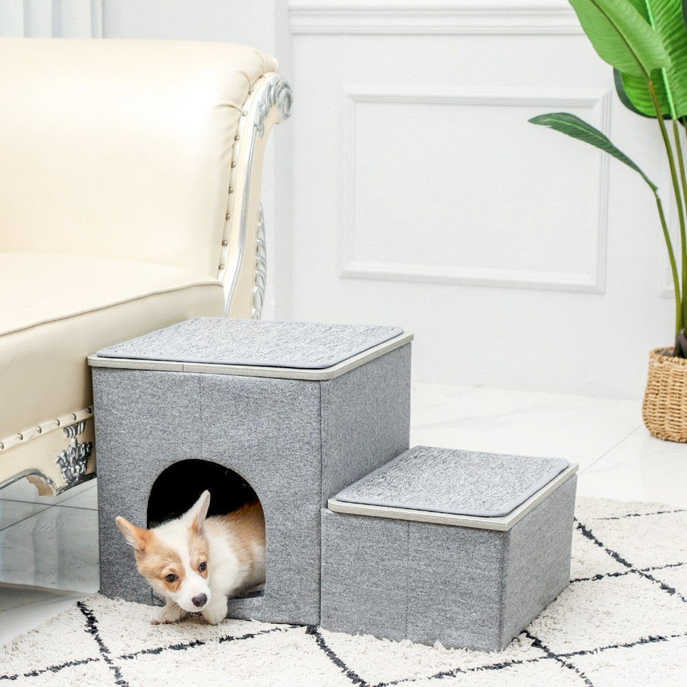 Dog Stairs & Cat Condo/Towers w/Scratching Post - mypreciousfurbabies