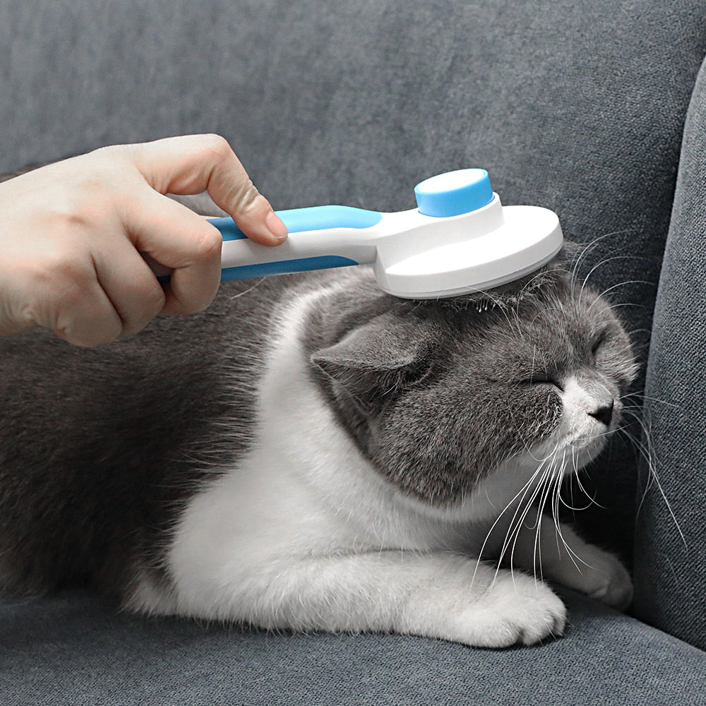 Pet Comb Removes Hairs, Soft Massage Brush, Hair Cleaner