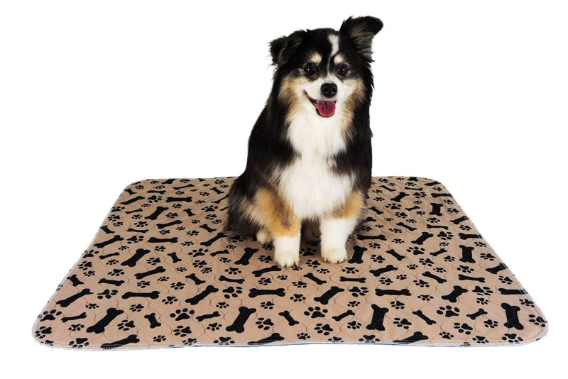 Pet Waterproof Reusable Mat for Pet Bed & Training, Machine Washable