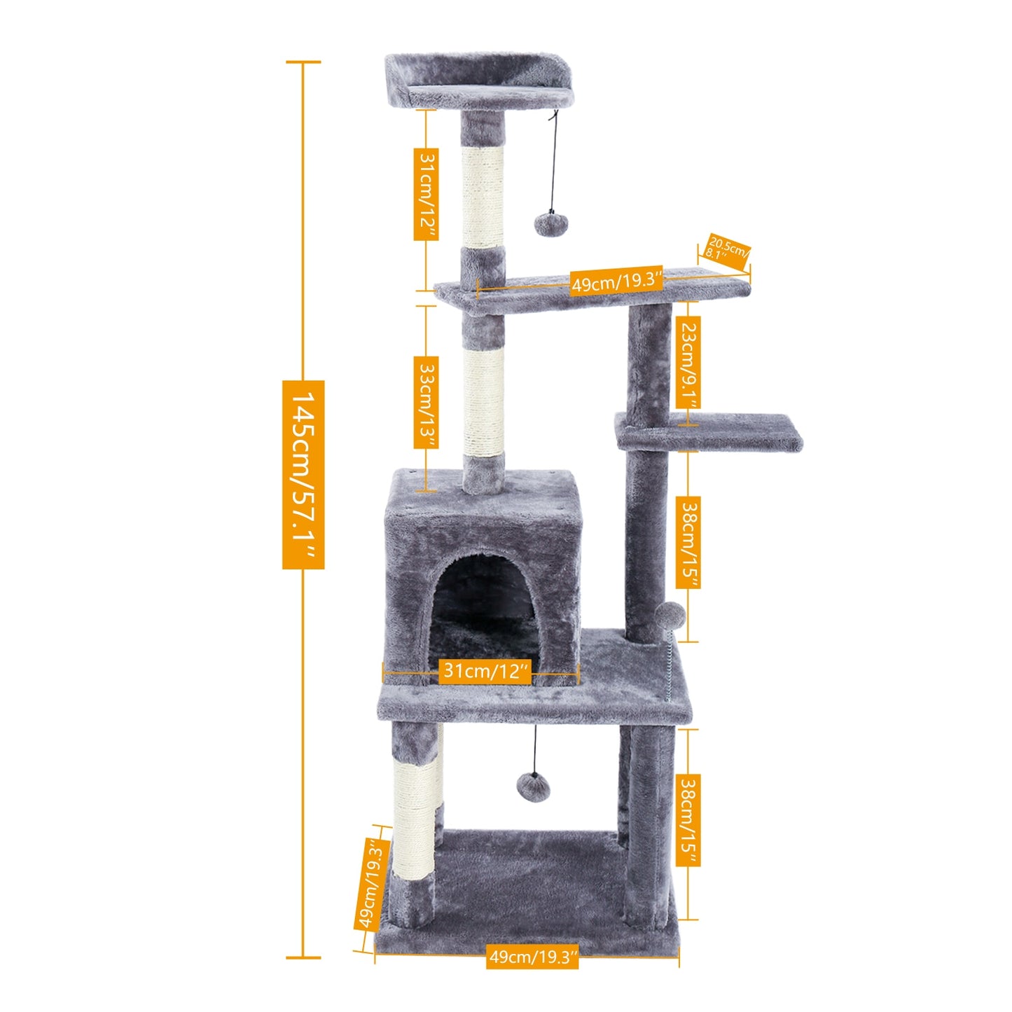 Dog Stairs & Cat Condo/Towers w/Scratching Post - mypreciousfurbabies