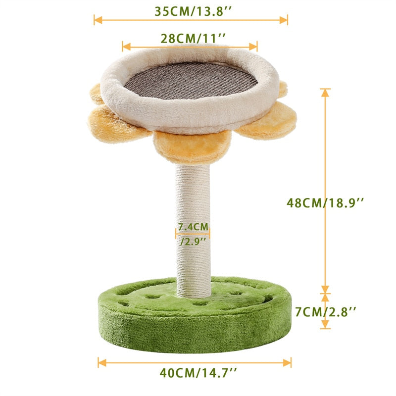 Multiple Cactus Cat Scratching Post’s w/Multiple Configurations and Sizes for Young and Adult Cats