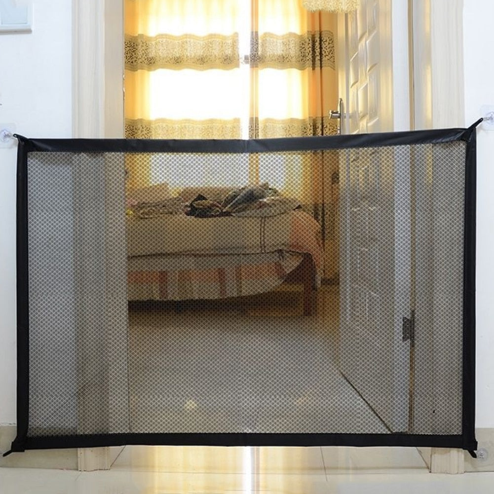 Pet & Child Safety Mesh Gate/Fence, Easy to Use and Installation