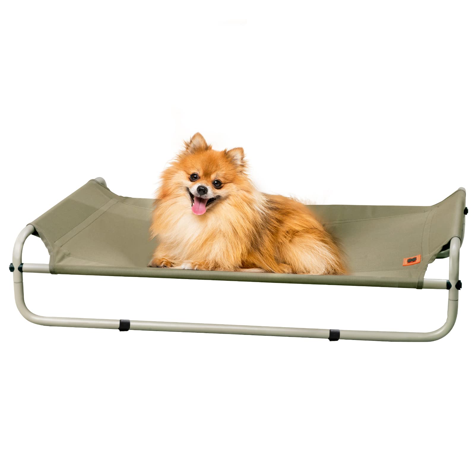 Elevated Dog Bed w/Skid-Resistant Feet, Easy Assy. & Cleaning - mypreciousfurbabies