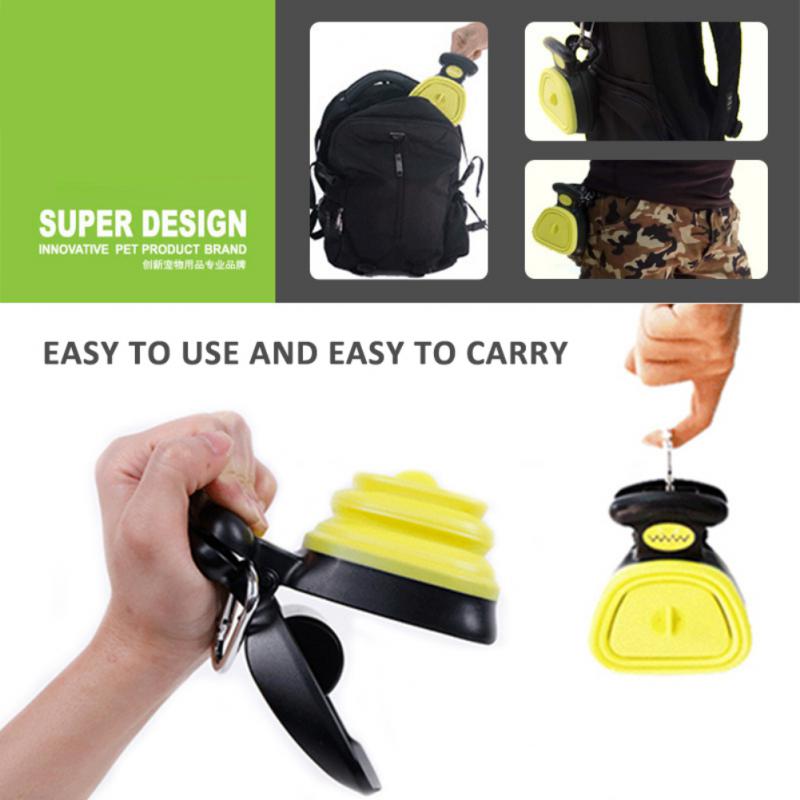 Dog Feces Picker w/Bag Storage, a.k.a. “Spoon”, Easy to Operate, and Safe & Hygienic