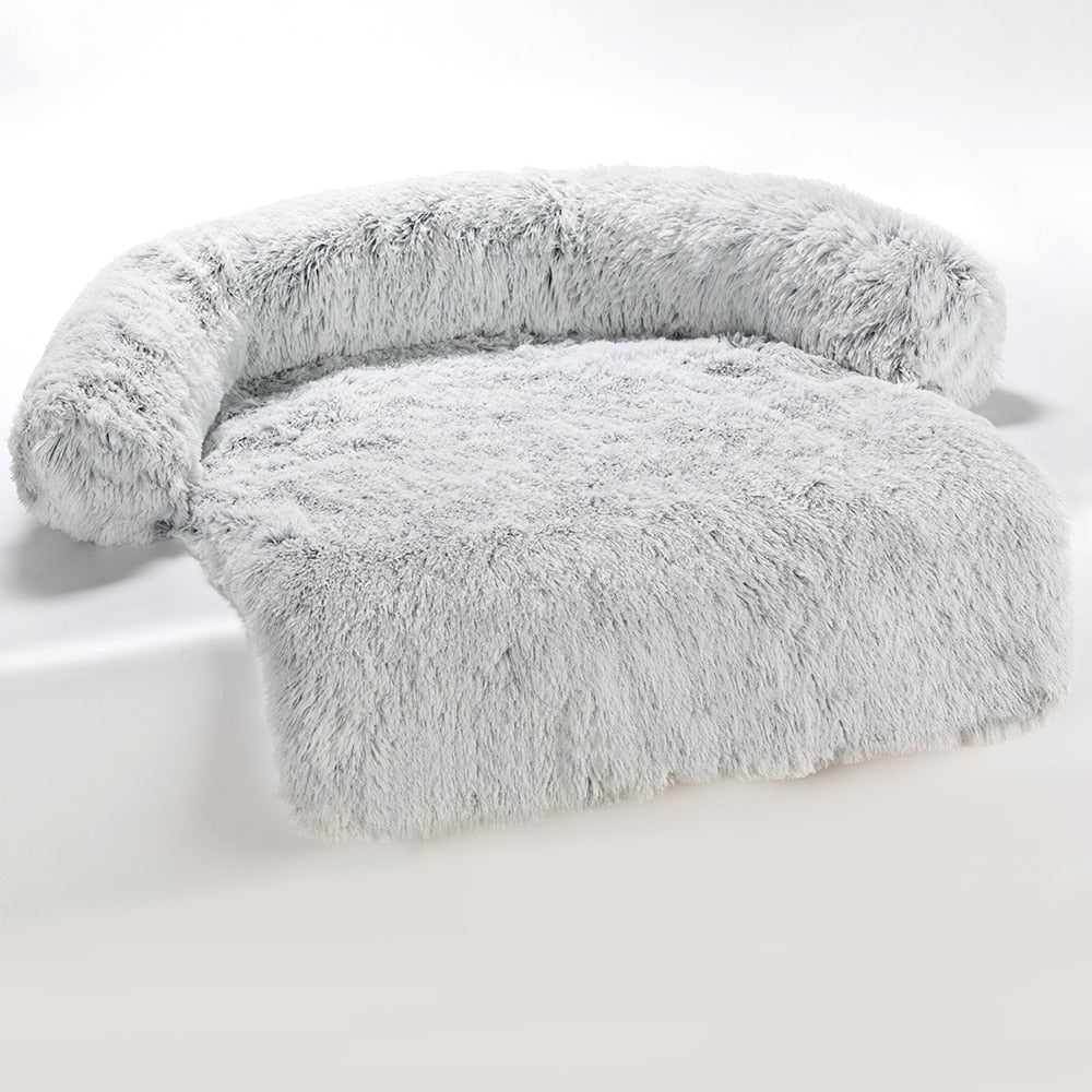 LG Pet Bed for Sofa/Floor/Vehicle, Plush, & Washable - mypreciousfurbabies