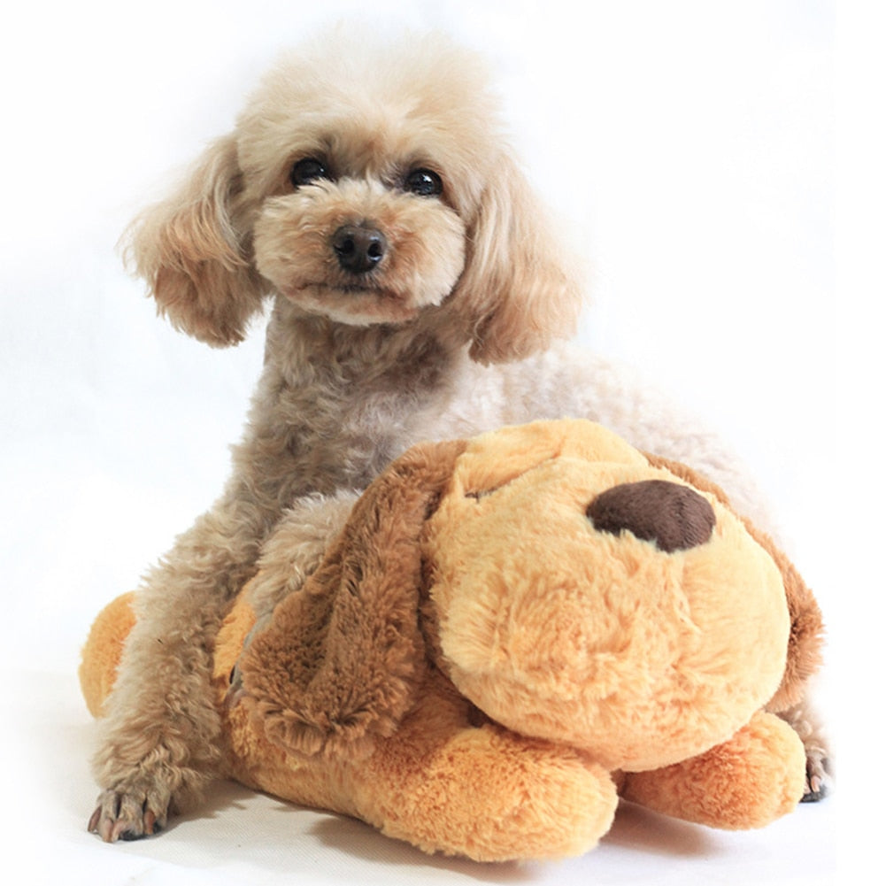 Adorable Plush Pet Toy/Trainer w/Built-In Heartbeat Device - mypreciousfurbabies