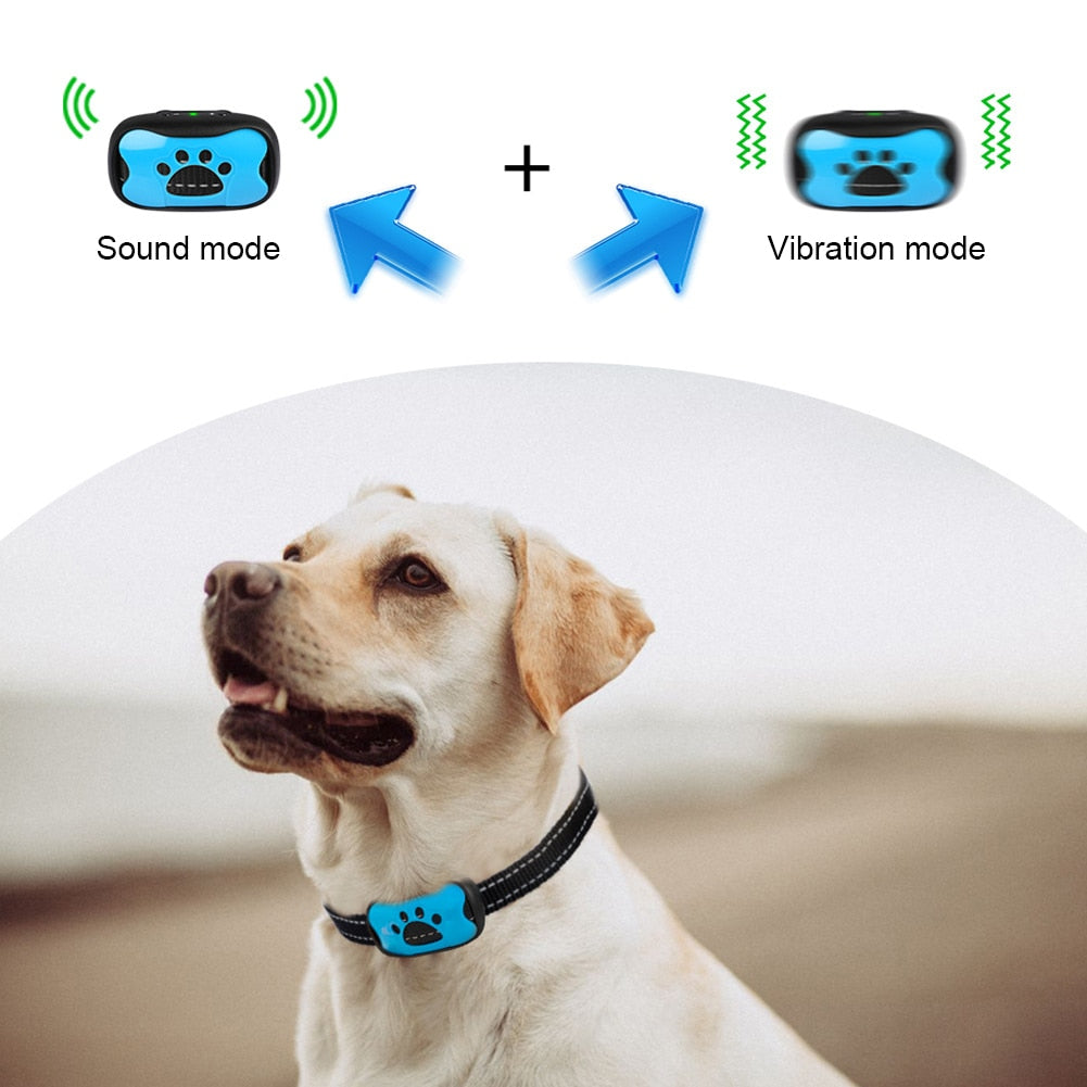 Dog Anti Barking Training Collar, Waterproof, Adjustable w/7 Sensitivities - mypreciousfurbabies