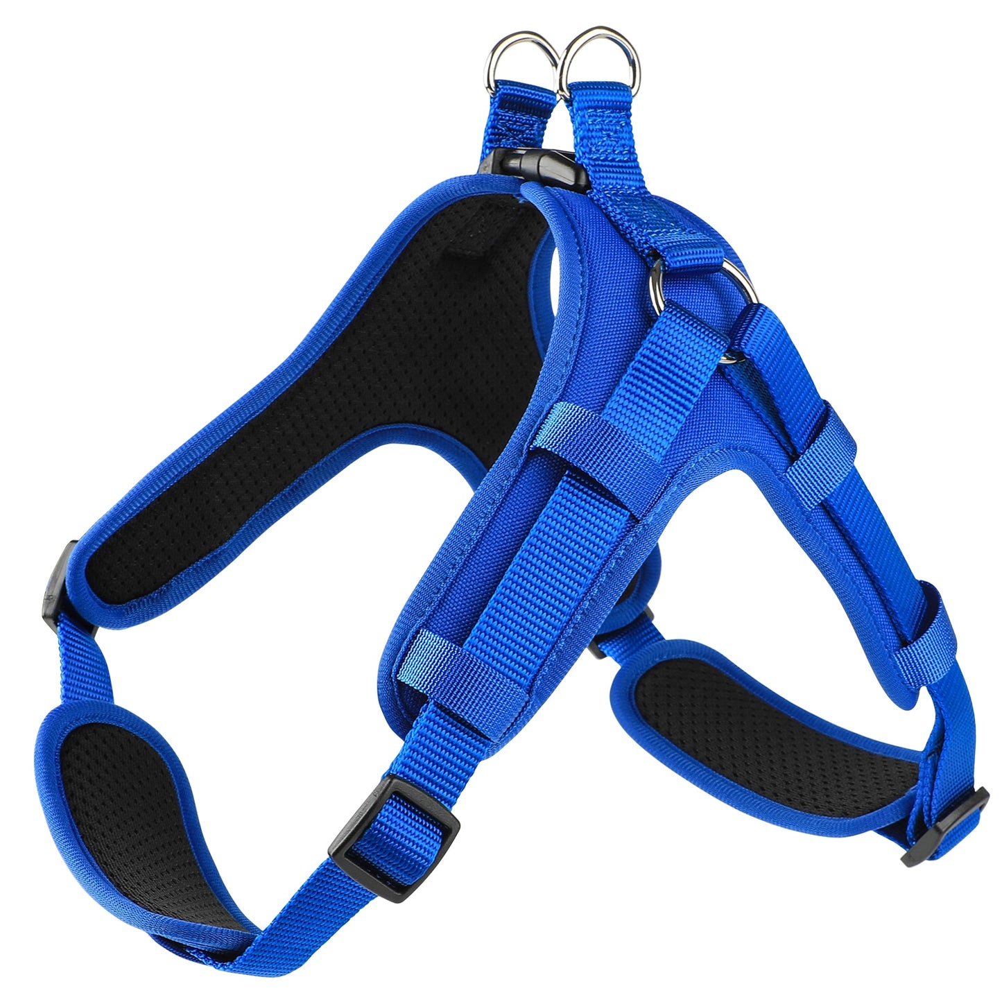 Pet Vest Harness, Soft Breathable, Easy Attach w/4 Adj. Points, 3 Sizes