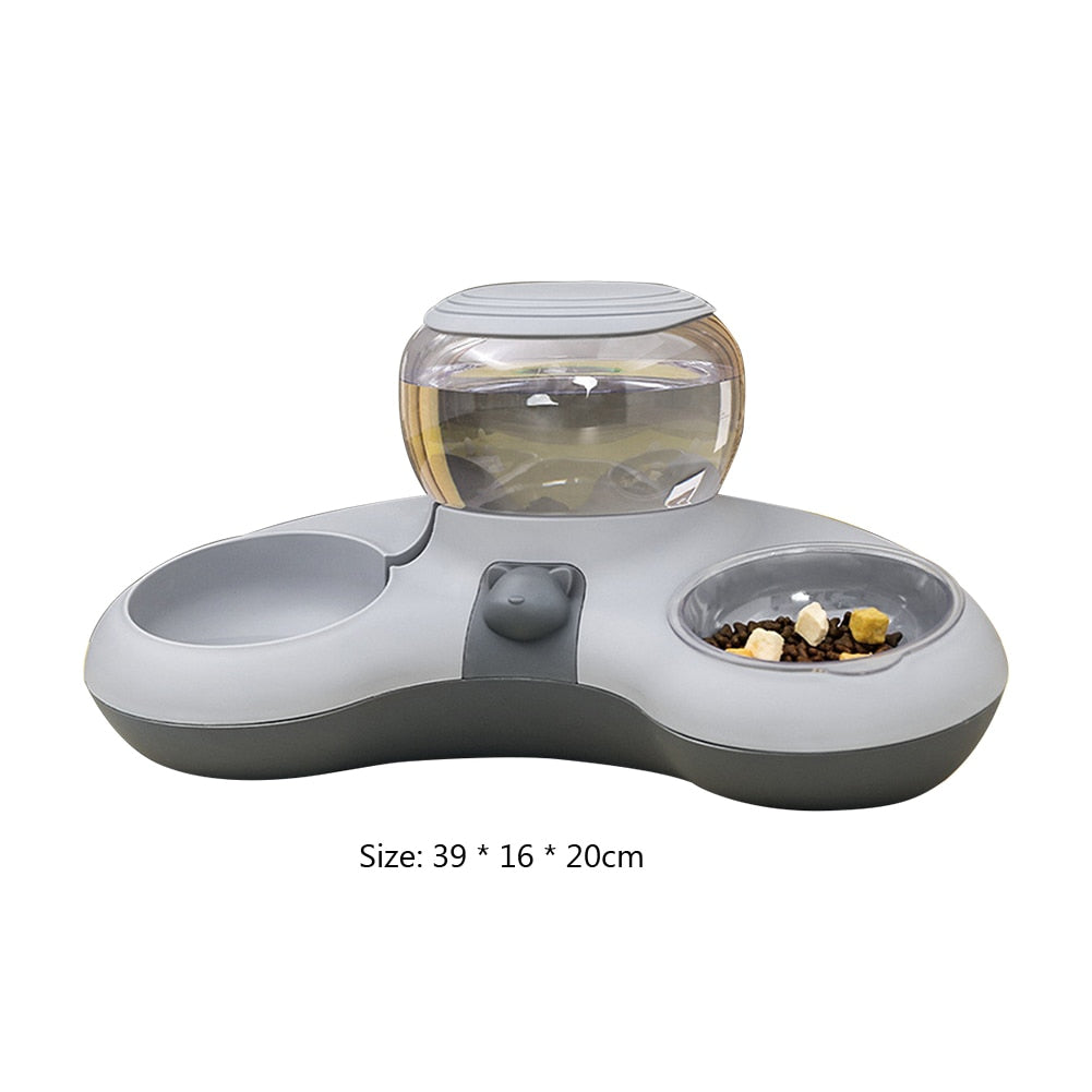 Automatic Drinking & Food Feeders for Kittens or Puppies - mypreciousfurbabies