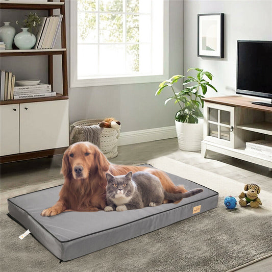 Orthopedic Pet Bed, Waterproof, Machine Washable Cover - mypreciousfurbabies