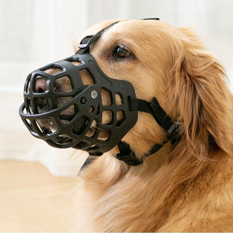 Silicone Dog Muzzle - Mask Safe, Anti-biting, and  Breathable